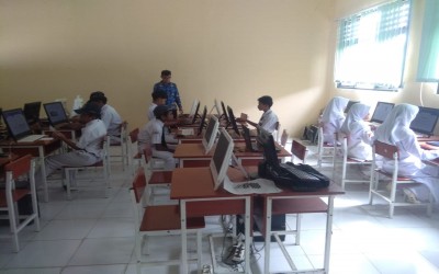 MTSN 2 PANDEGLANG  Melaksanakan Asesmen Nasional Berbasis Komputer (ANBK) Tahun 2023